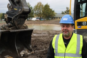 Projektchef Tommy Thuesen står i spidsen for arbejdet med flere af de små klimatilpasningsprojekter. Foto: Frank Helbo